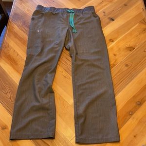 FIGS Kade Cargo Scrub Pants Graphite Grey Large